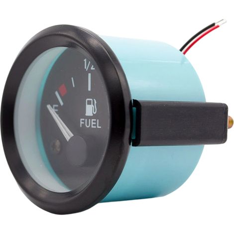 52-mm-Kraftstoffstandanzeiger mit E-1/2-F-Zeiger, 12 V, universell für Auto, SUV, Boot, Yacht, LKW, Wohnmobil (1/5)