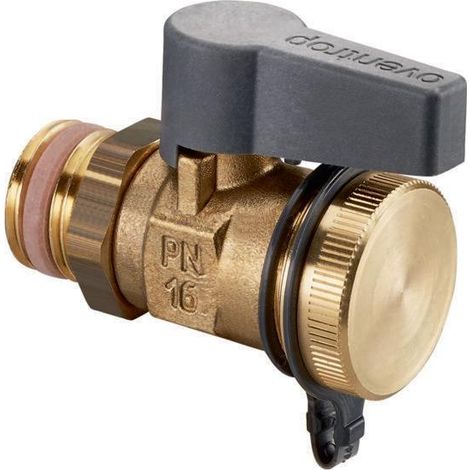OVENTROP KFE-Kugelhahn Optiflex mit Außengewinde PN 16, ohne Schlauchverschraubung DN 10, G 3/8, 1033413 (1/5)