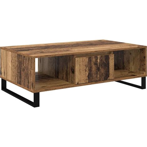 Maison Exclusive - Couchtisch Altholz 104 x 60 x 35 cm Holzwerkst