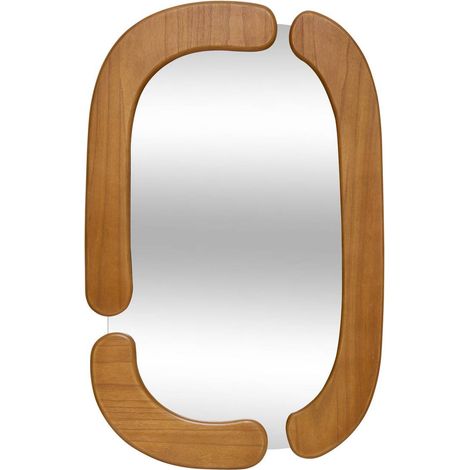 Spiegel Antoine 74,5x114,5cm aus Holz - Atmosphera créateur d'intérieur