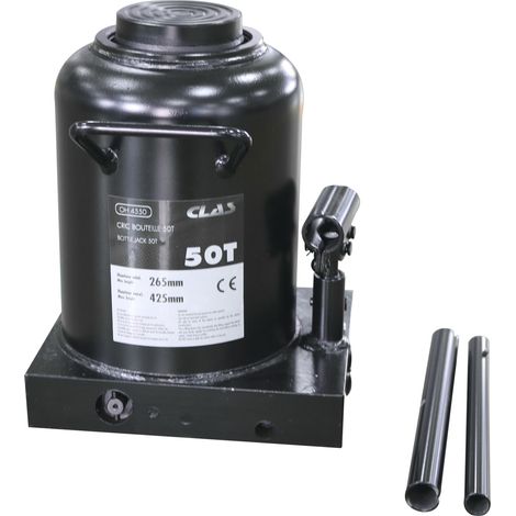 CLAS - Cric bouteille 50 tonnes - OH 4550 - Ce produit de marque Clas est neuf.