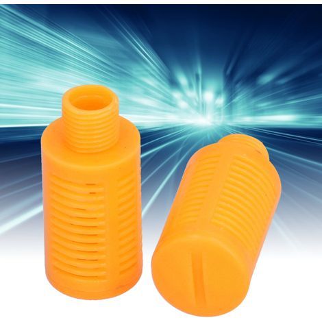 Orange-gelber pneumatischer Schalldämpfer, 50er-Packung, PSL-02 (1/5)