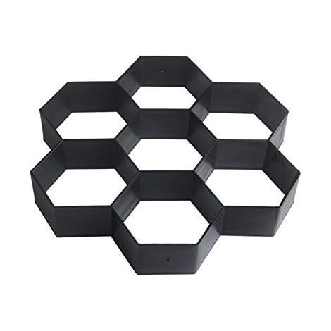 Moule à Pavé Béton 29 x 29 cm Chemin Terrasse Allée Patio Jardin DIY Moule Route Pierre (1/5)