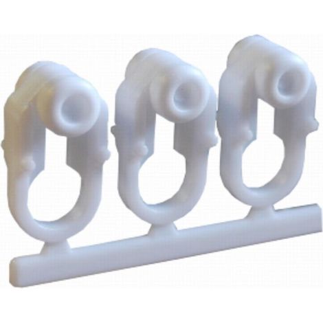FPLUS corredera simple rueda x100 , Corredera con ruedas para riel 950 de riel chic.