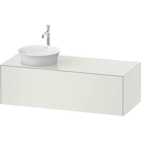 Duravit White Tulip, meuble sous-lavabo mural, largeur 1300 x (1/2)