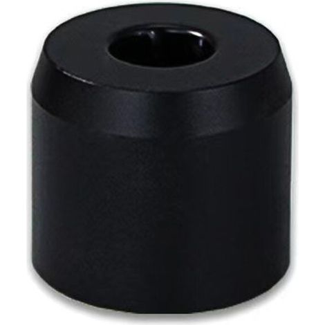 Lot de 2 supports de rasoir en alliage, diamètre d'ouverture de 13.5 mm, support de rasage pour homme pour comptoirs de salle de bain, compatible avec rasoir chauffant (noir) (1/5)