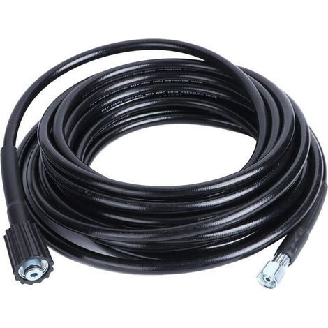 Tuyau haute pression 10 m, filetage M22 – tuyau de nettoyeur haute pression avec attache rapide pour nettoyeurs haute pression Krcher K2 K3 (1/4)