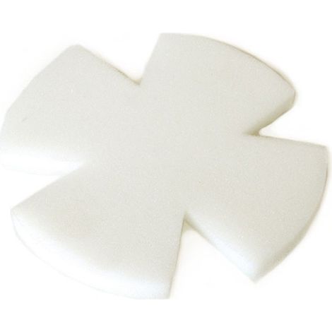 Ricambio in gommapiuma per nidi - 5 pezzi - Diametro 8 cm