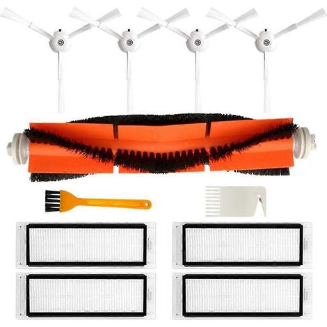 Filtre HEPA pour brosse latérale principale des aspirateurs robots Xiaomi MI 1 / 2 / 1S / Rockrobo Vacuum V1 / S5 Max / S6 MaxV / E25 (1/5)