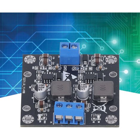 Le module d'alimentation à découpage TPS54360 fonctionne avec une alimentation en tension inverse, fournissant une alimentation de 12 V à faible ondulation. (1/5)