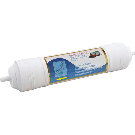 Cartuccia Filtro a Carboni Attivi in Granuli GAC33 attacco fast da 3/8” STI