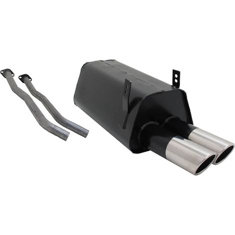 Silencieux Echappement BMW Serie 3 E36 325i - 2x76mm SR-27672648