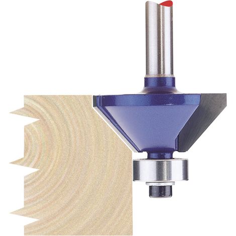 Draper 1/4" Chamferring 30mm x 45° TCT Router Bit (75340)