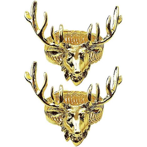 Attache-rideaux en métal doré (lot de 2) (1/5)