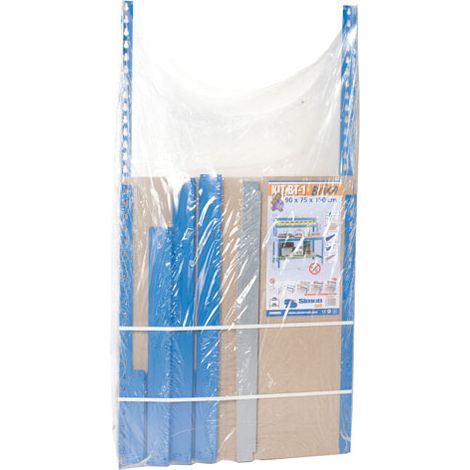 SimonRack Banco da Lavoro con 3 Ripiani Superiori – Portata 600 kg – 1445x1210x610 mm – Postazione Officina Fai da Te – Antracite/Legno – Bt-1 (1/3)