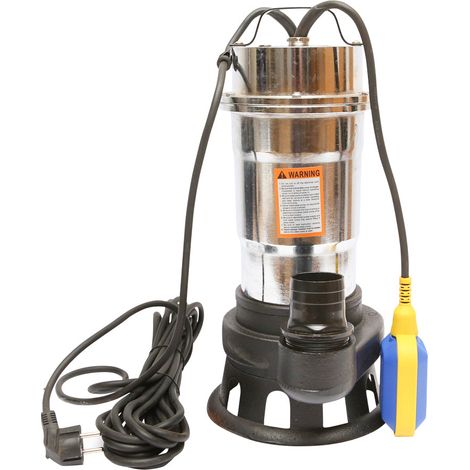 Pompa sommersa per acque reflue, con galleggiante, 750W, 200L/min, profondità 11m, 220V SWP10-11-0.75F Breckner Germany