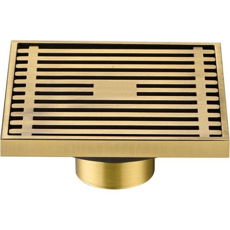 Récupérateur de cheveux en laiton pour les siphons de douche, pour l'entretien de la salle de bain, du lavabo ou de la baignoire.-AquaForge (1/4)