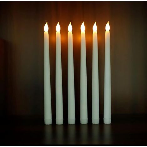 Flammenlose LED-Kerzen, elektrische Kerzen für Geburtstage, Weihnachten und romantische Abendessen – für eine warme und stimmungsvolle Atmosphäre