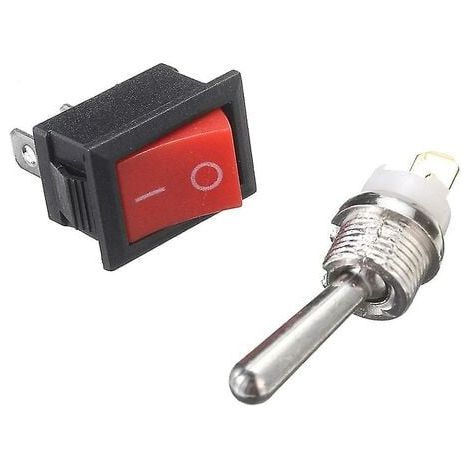 Professional Toggle Switch for Chainsaws, Model 52/58/59, On/Off Switch, Metal (1/4)