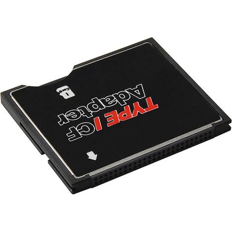 Adapter für Micro-SD/SDHC/SDXC-TF-Kartenleser mit einem Port auf Compact Flash CF-Kartenleser