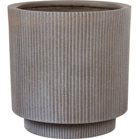 Plant Pot DARIA 37 cm Taupe