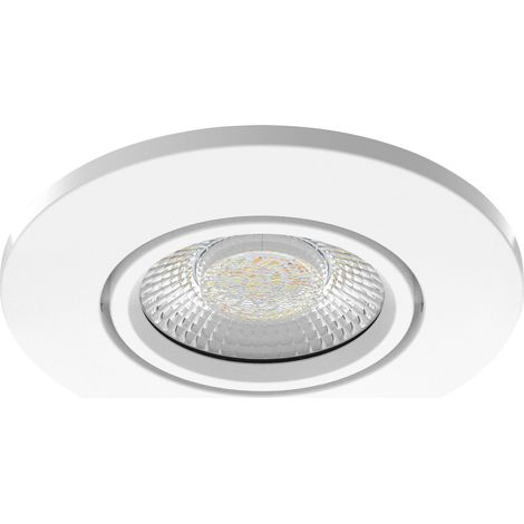 Aric – Spot encastrable LED 5W/7W – CCT 2700K/3000K/4000K – IP20/65 – Montage sans boîte d'encastrement – Aluminium noir – 850 lm (1/5)