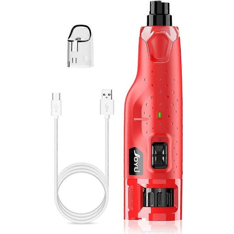 JOYU Staubdichte Hundeschermaschine mit 2 LED-Leuchten – Leistungsstarke und ultraleise 6-Gang-Schermaschine für kleine, mittlere und große Hunde (1/5)
