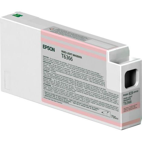 Epson Singlepack Vivid Light Magenta T636600 UltraChrome HDR 700 ml cartouche d'encre 1 pièce(s) Original