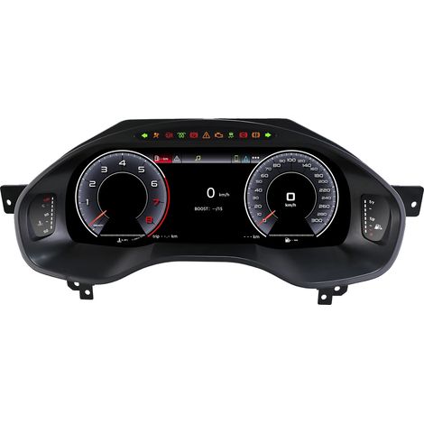 CarPlay, cuadro de instrumentos digital, pantalla HD de 12,3 pulgadas, compatible con Audi A6 A7 2013-2018, cuadro de instrumentos (1/2)
