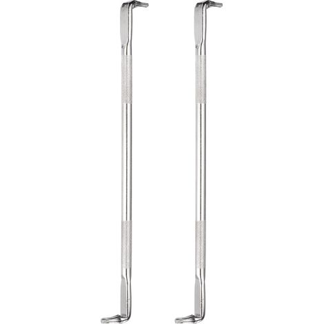 2PCS Tournevis Déporté T10/T15 Angle Droit Longueur 7.09" Argenté (1/5)