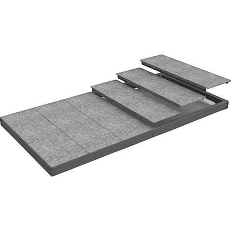 Mensola aggiuntiva Simonrack Simonforte metallo zincato 2400 x 600 mm