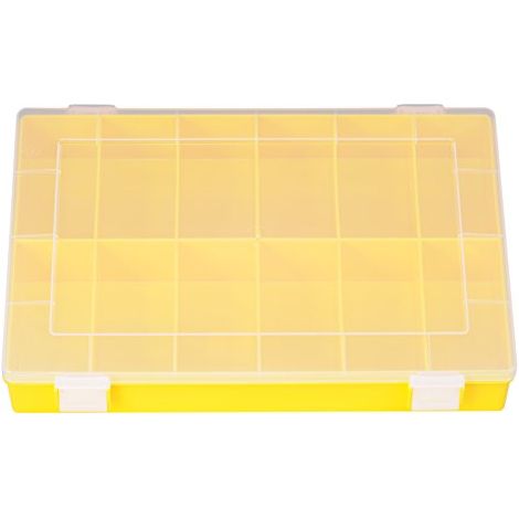 Scatola minuteria (L x L x A) 335 x 225 x 55 mm Hünersdorff Scomparti: 12 suddivisione fissa (1/4)