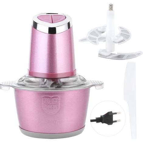 Hachoir Multifonction 220V pour Viande, Légumes et Ail - Broyeur et Râpe Alimentaire EU (1/4)