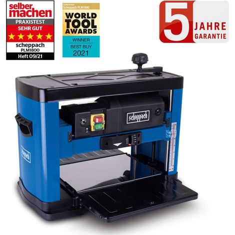DICKENHOBELMASCHINE HOBEL DICKENHOBEL HOLBELMASCHINE 152/330MM SCHEPPACH PLM1800