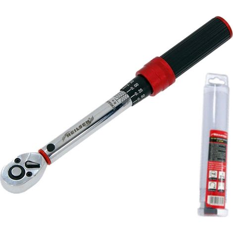 Neilsen Torque Wrench 5 - 25Nm 1/4" Square Drive Reversible Ratchet Spanner Tool (1/2)