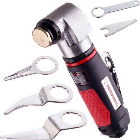 Seghetto alternativo pneumatico per finestrini auto, 3 lame (1/5)