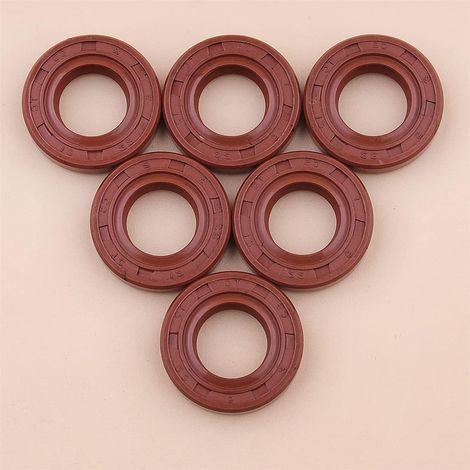 Kit de 6 joints d'huile pour taille-haies Stihl HS81 HS81R HS81RC HS81T HS86 HS86R HS86T 9640 003 1195 (1/5)