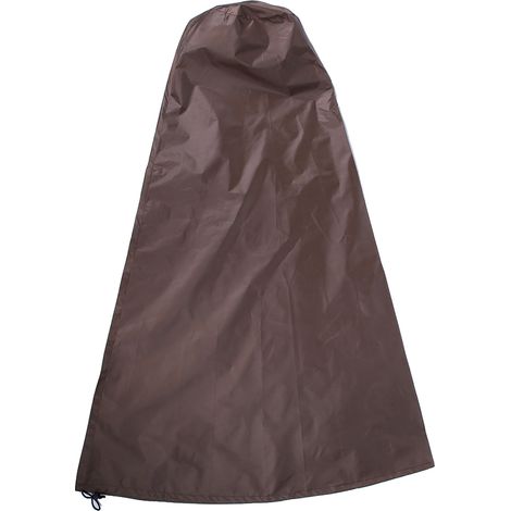 Housse pour poêle de jardin, chauffage de terrasse, auvent imperméable, housse anti-poussière pour terrasse (café) (1/5)