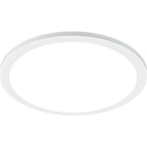 Trio Lighting Plafón de techo LED TIBERIUS blanco 15,5 W 4000K 1700Lm Ø30cm IP20 (1/3)
