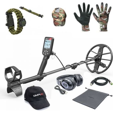 Nokta Makro metal detector Simplex Ultra WHP NEW GENERATION (Survival pack)