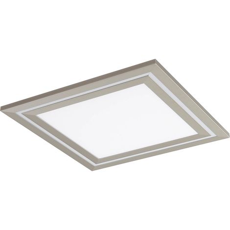 LED Deckenleuchte "Leicy" aus Metall dimmbar mit Fernbedienung für Wohnzimmer & Esszimmer von Lucande (1/5)