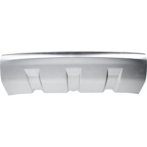 Spoiler central de pare-choc avant gris argent Prestige Land Rover Evoque 1 phase 2 2015-2019