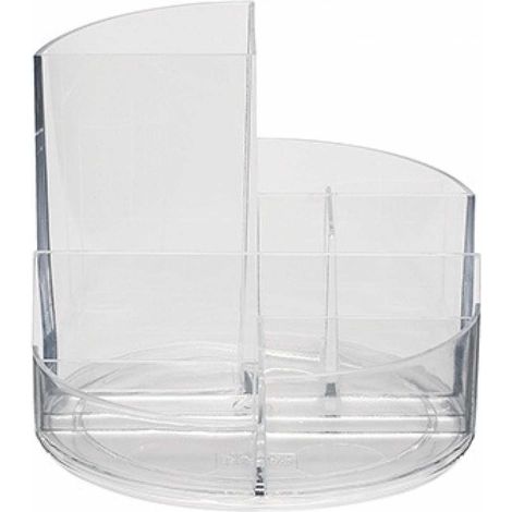 MAUL Stifteköcher MAUL MAULrundbox 14 x 12,5 cm (D. x H) ABS Kunststoff glasklar (1/5)