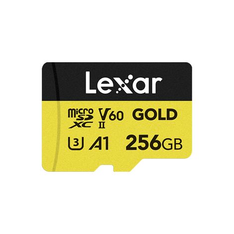Lexar Professional GOLD 256 GB MicroSDXC UHS-II