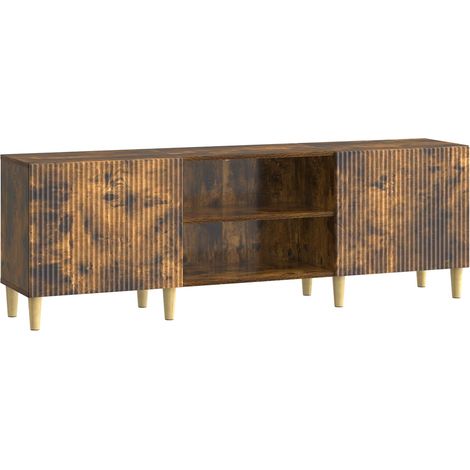 Mobile TV Rovere Fumo 150 x 31 x 50 cm Legno ingegnerizzato vidaXL