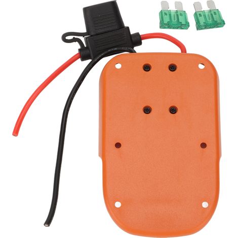 Battery Adapter with Fuse Practical Corrosion Resistance Simple Operation for Ridgid 18V