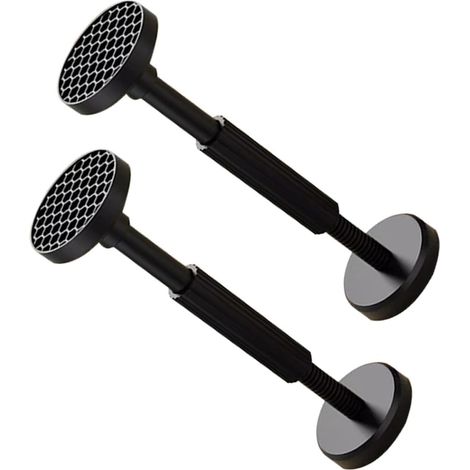 COHEALI Lot de 2 tiges de support télescopiques réglables pour armoire, en nylon avec mécanisme anti-vibration mobile (1/5)