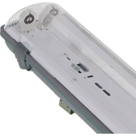 IluminaShop - Pantalla Estanca para Dos Tubo LED  Lage 1200 Mm IP65 (1/2)