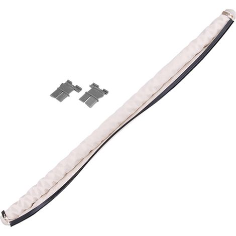 1 rideau store pare-soleil toit ouvrant tissu beige 76cm pour VW Sharan Tiguan Audi Q5 2009-2017 OE 1K9877307A +2 clips (1/5)