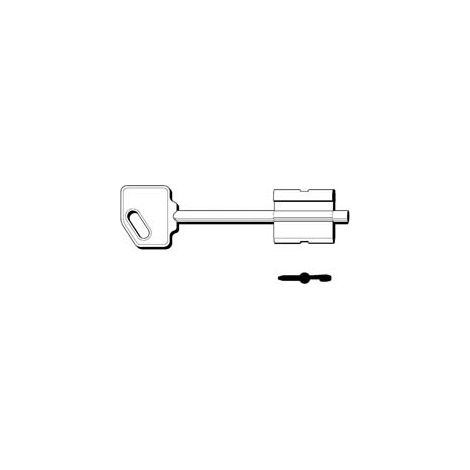 CHIAVI DOPPIA MAPPA CR 14- - mm.92 - 5 pezzi CR